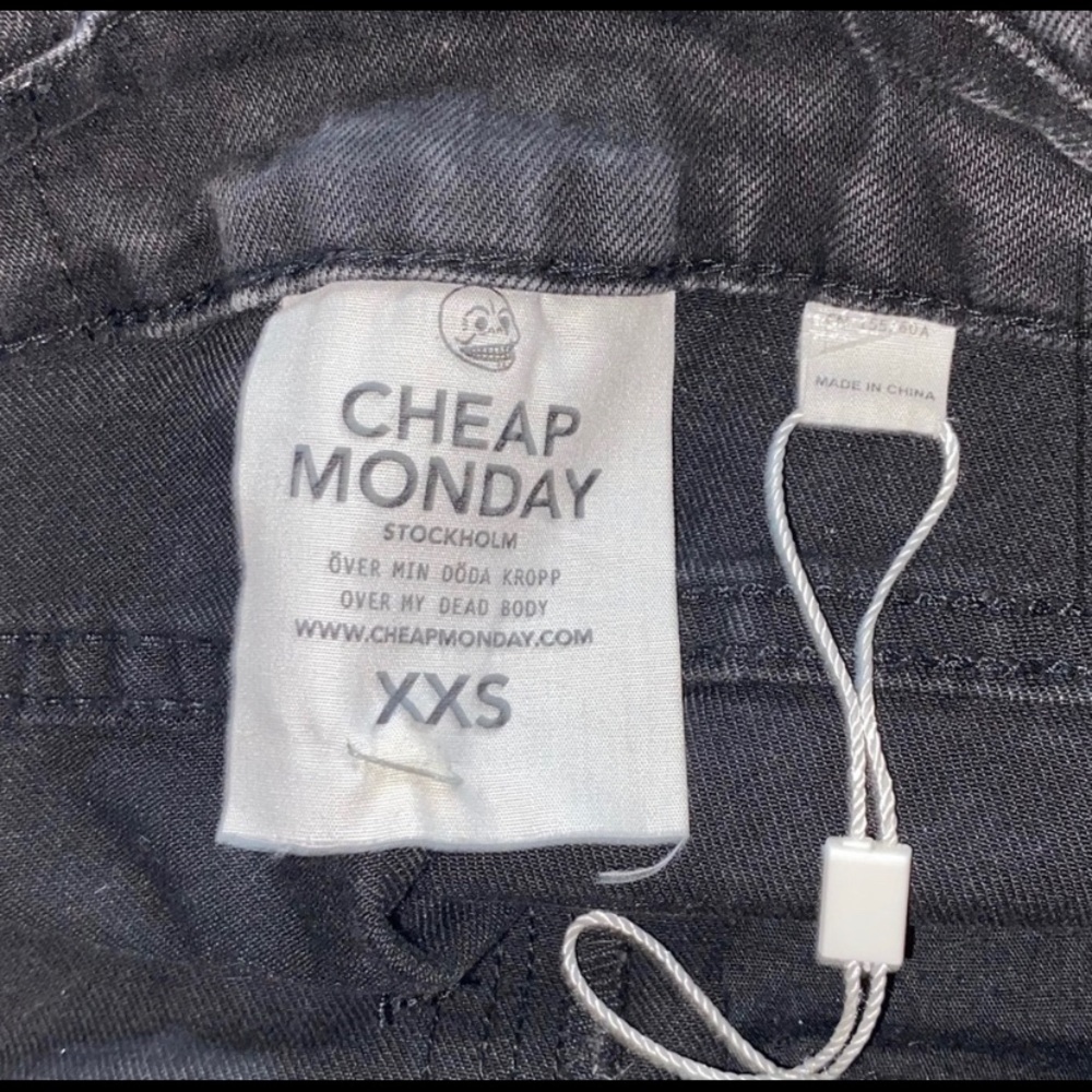 Black overalls mini dress by Cheap Monday - NWOT - Picture 5 of 6